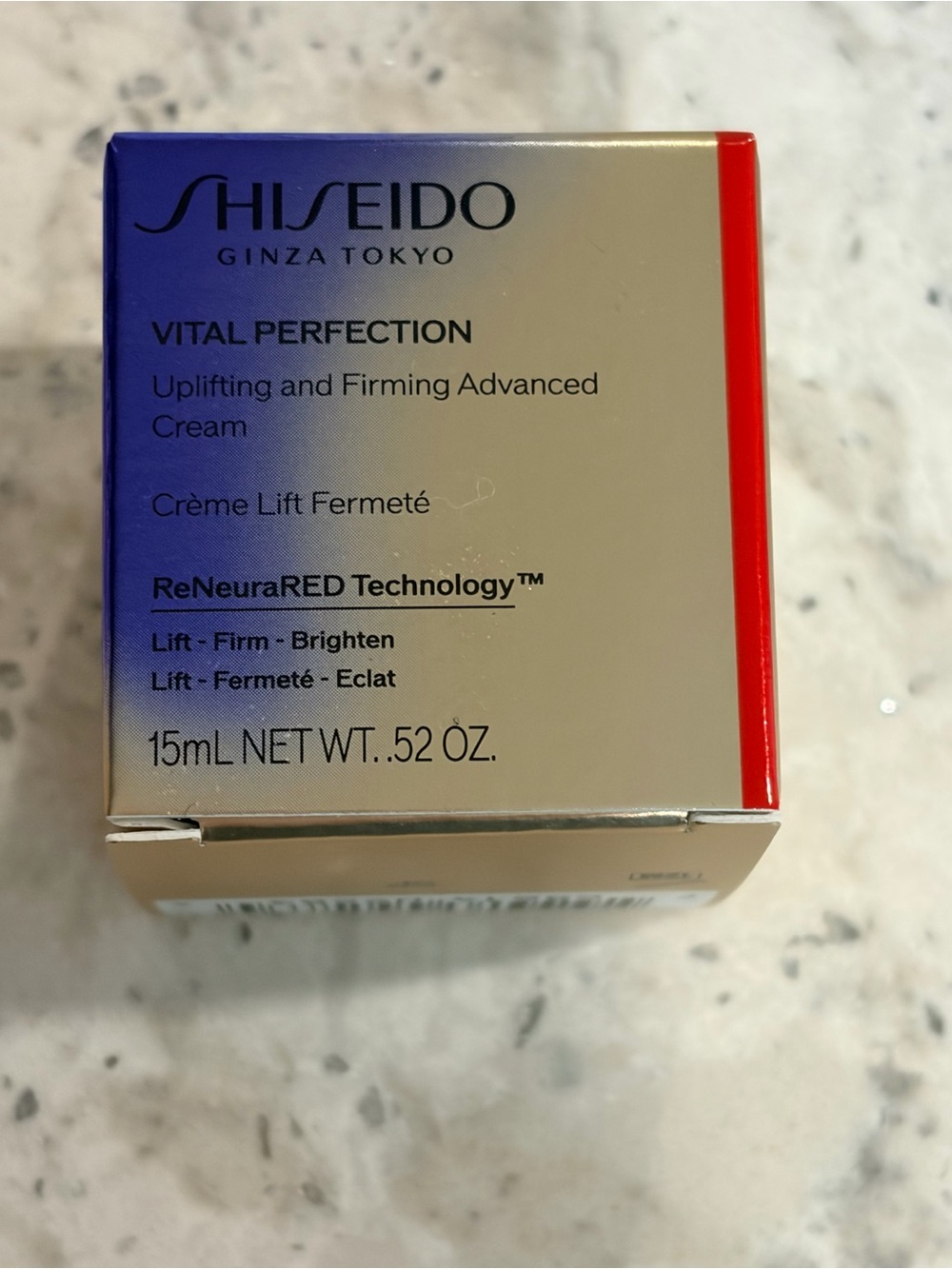 New In Box. Shiseido Vital Perfection Uplifting & Firming Advanced Cream